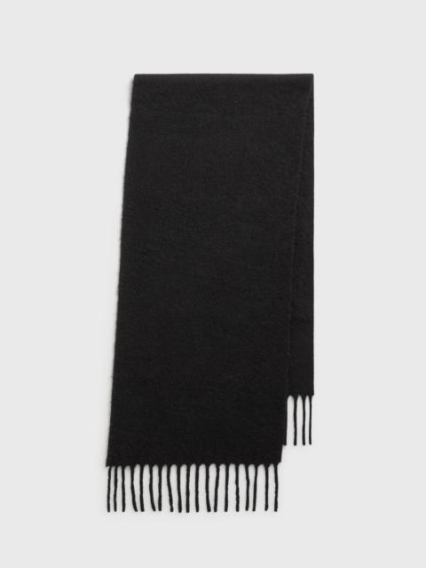 Fuzzy scarf black