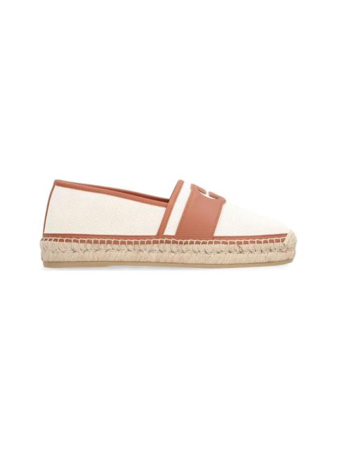 Logo Cut-out Slip-on Espadrilles