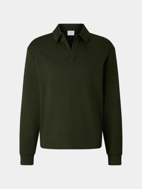 Lionel polo sweatshirt in Dark green