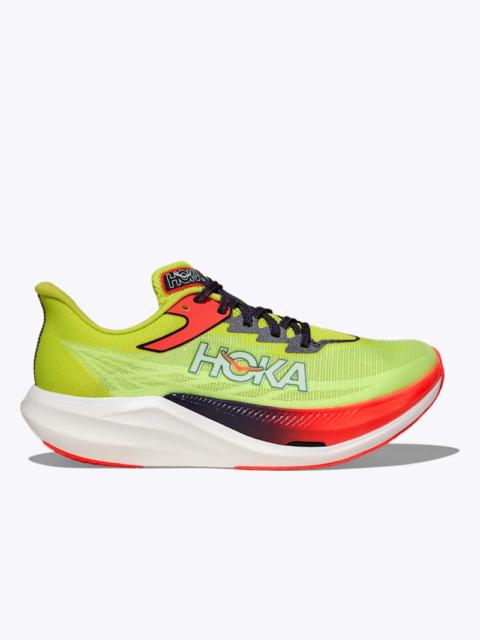Rocket X 3 Shoes in Neon Yuzu/Squid Ink