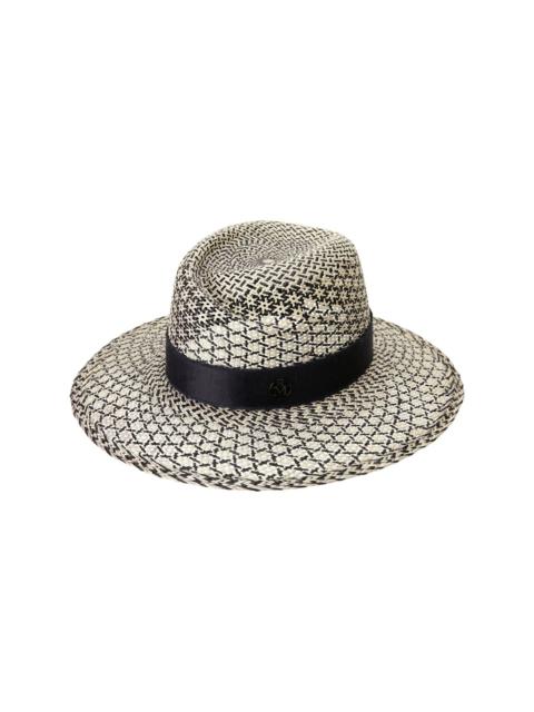 Virginie straw fedora hat