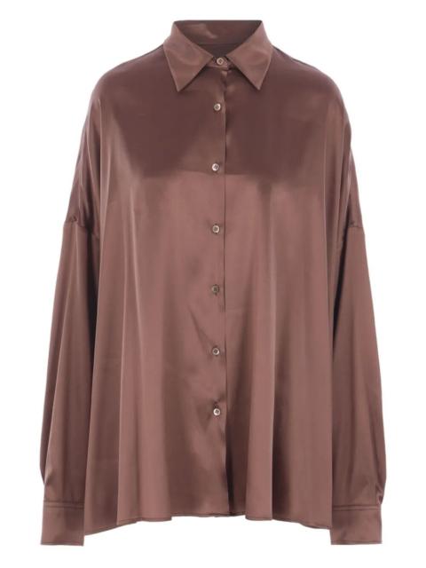 "Casia 2032" Strech Satin Shirt