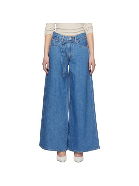 Blue XL Superwide Jeans