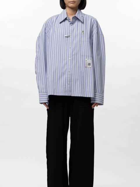 Leon Embroidery Stripe Shirt