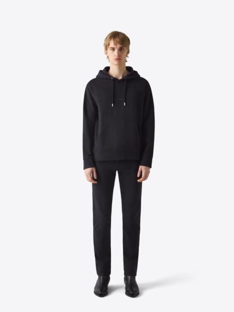 SWEATER HOODIE 01 BLACK TONAL