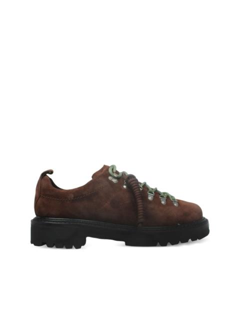 lug-sole lace-up derby shoes