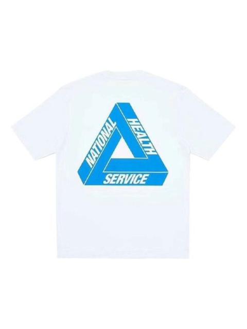 PALACE SS20 Tri-Donator Tee limited Triangle Short Sleeve Unisex White P18TS208