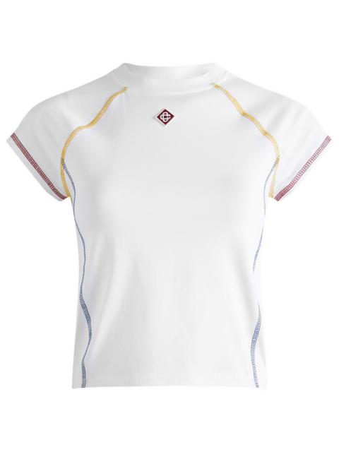 Casablanca Raglan Short Sleeve Top