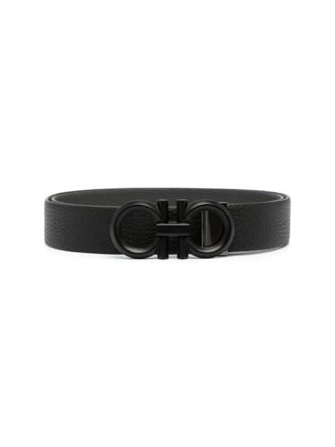 reversible and adjustable Gancini belt