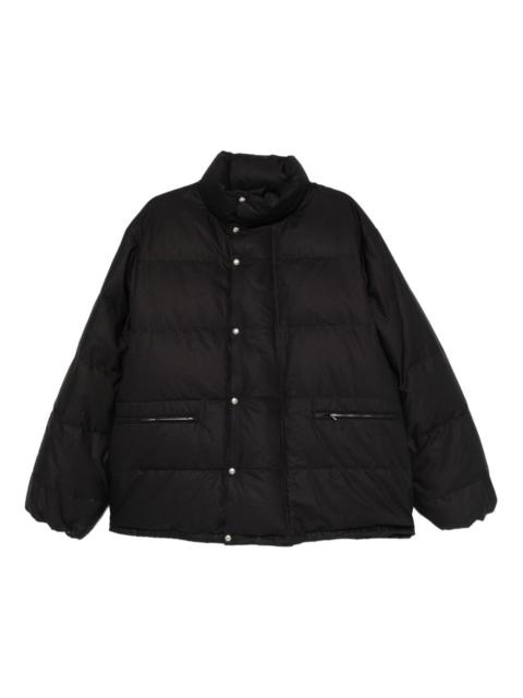 buttoned-padded jacket