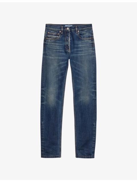 Slim-Fit Selvedge-Denim Jeans