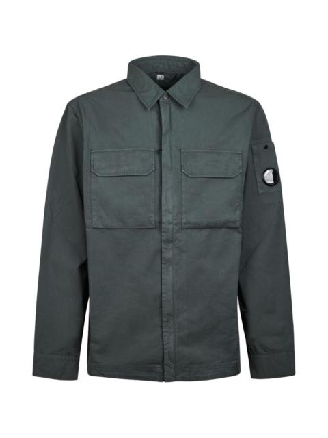 chest-pocket overshirt