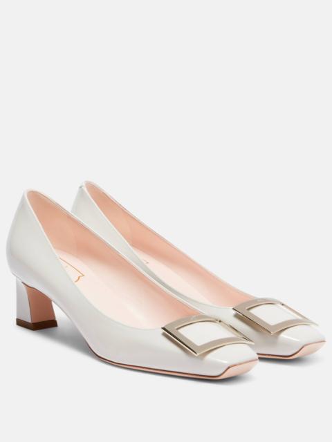 Trompette 45 patent leather pumps