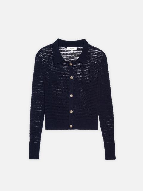 The Shrunken Cardi in Navy