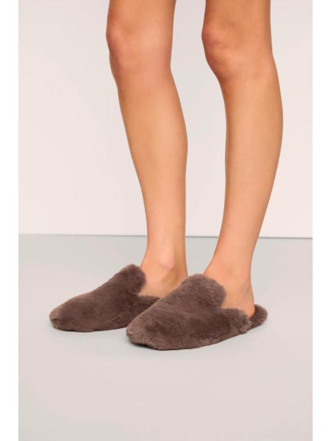Plush Mule Slipper