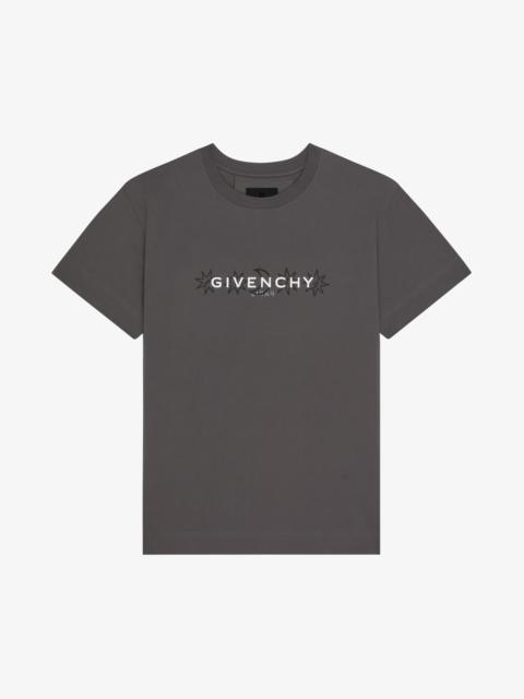 GIVENCHY REVERSE T-SHIRT IN COTTON WITH TAROT PRINT