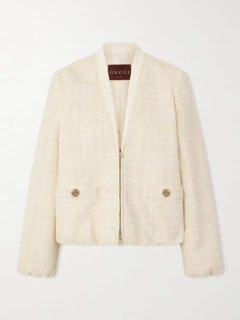 Cotton-blend Bouclé Jacket