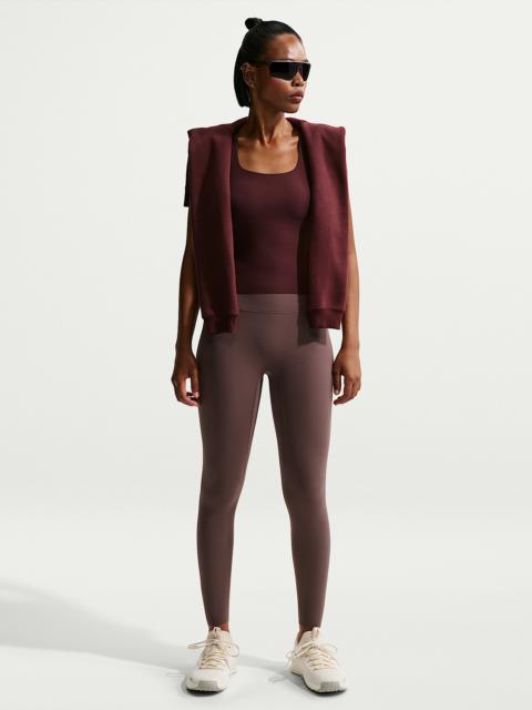 Nike Zenvy Women's High-Waisted 7/8 Leggings with No Front Seam