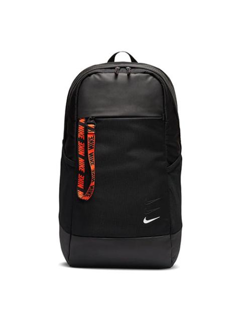 Nike Sportswear Essentials Backpack 'Black Red' BA6143-010