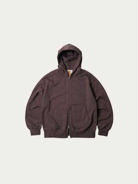 OG Bocaci Heavyweight Hood Zipup Parka - Cocoa