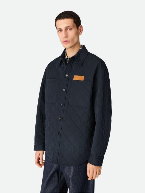 Quilted Cotton Overshirt