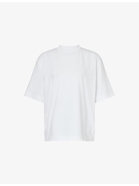 Oversized Short-Sleeve Cotton T-Shirt