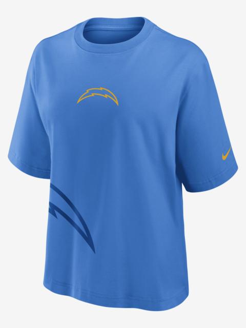 Los Angeles Chargers Boxy Women's Nike NFL T-Shirt