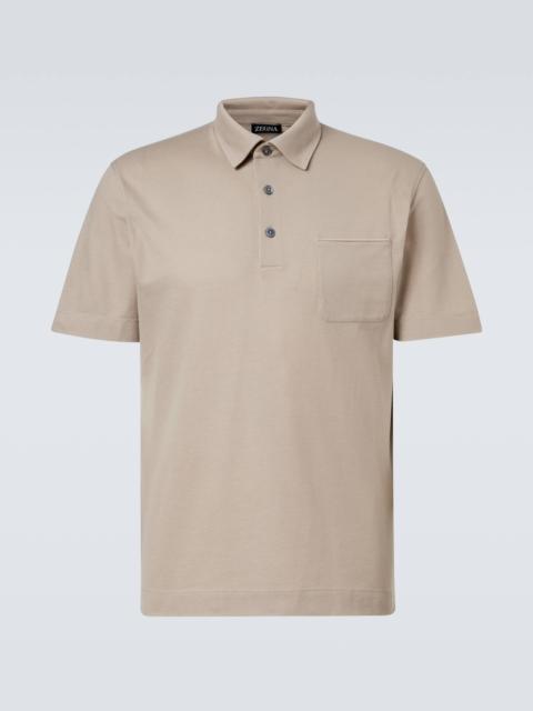Cotton polo shirt