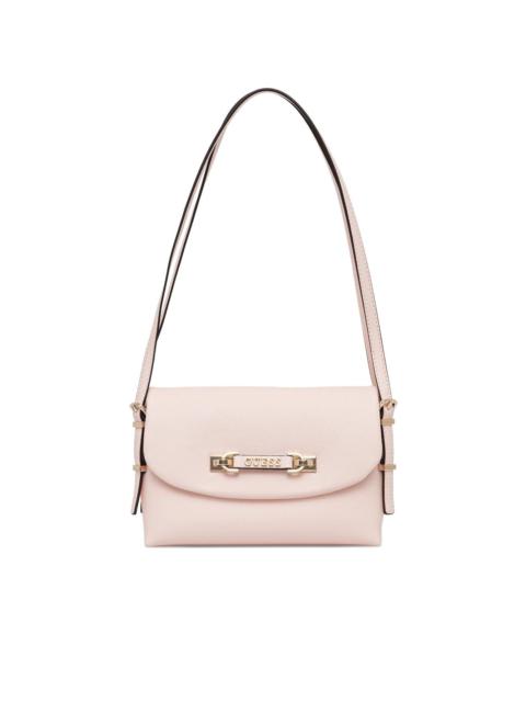 Lefia logo-plaque shoulder bag