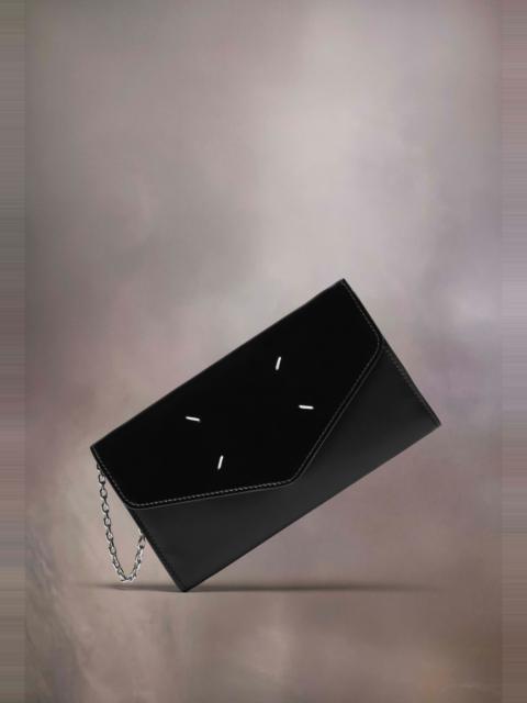 Four stitches chain wallet