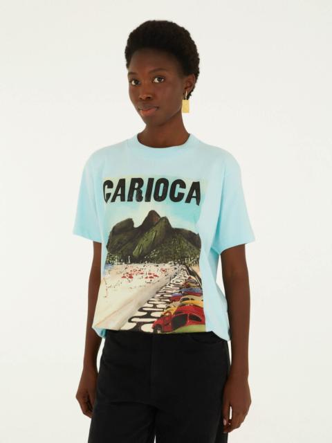 Dois Irmaos Landscape Carioca Organic Cotton Relaxed T-Shirt