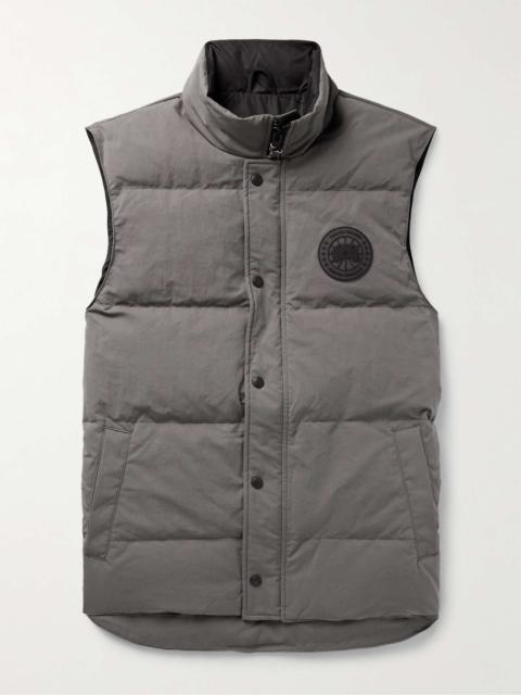 Black Label Garson Quilted Cotton-Blend Enduraluxe® Down Gilet