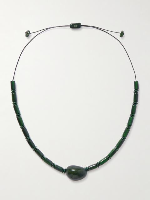 The Choker Tagua And Leather Necklace