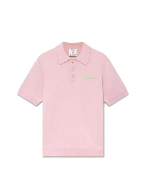 Double Face Short Sleeve Polo Shirt