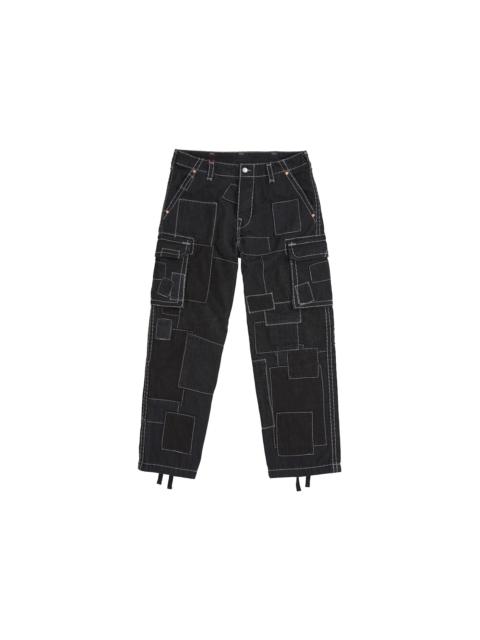 Supreme True Religion Patchwork Cargo Pant Black