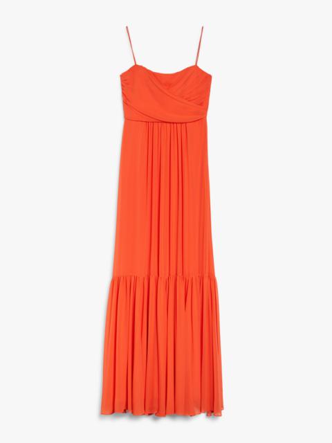 PIOPPO Draped georgette dress