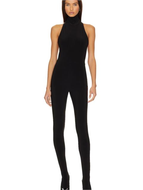 X Revolve Halter Turtle Catsuit With Footsie