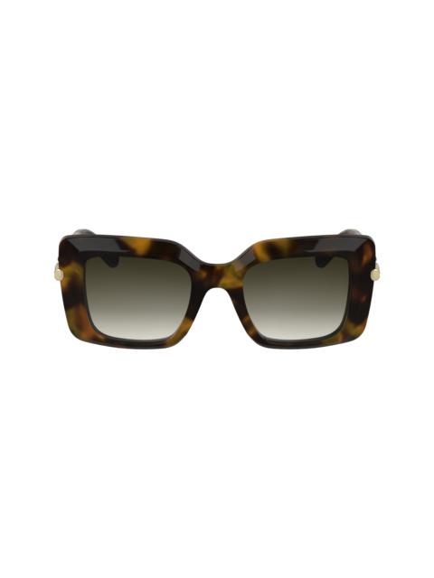 Sunglasses Havana Brown/Green - Acetate