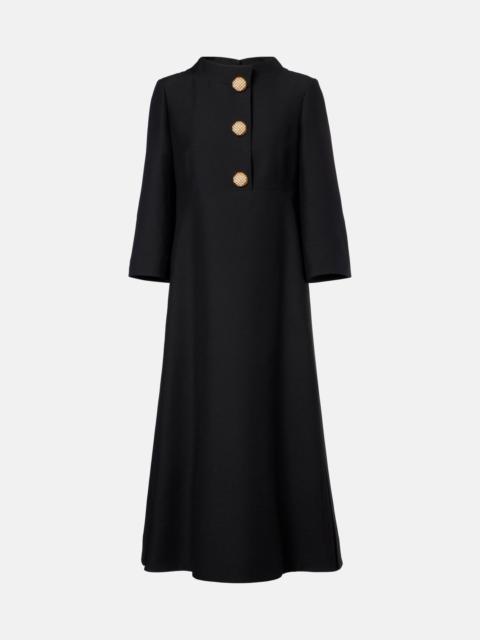 Crepe Couture midi dress