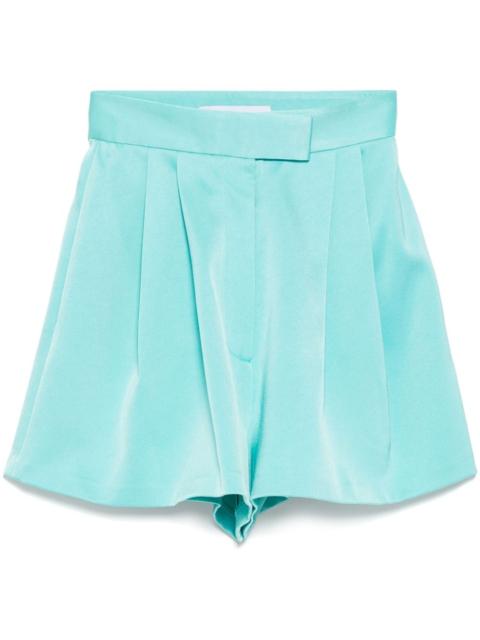 pleated shorts