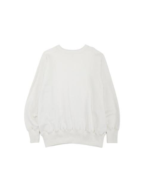 Lot. JG-CS24 The Albert Sweat Off White