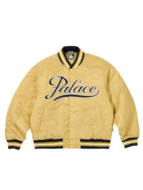 SATIN THE ARENA JACKET GOLD