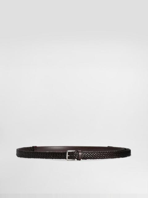 Calfskin belt