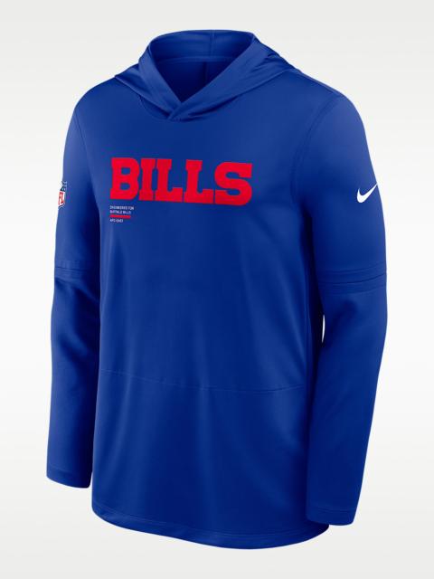 Buffalo Bills Pure Fury Sideline Men's Nike Dri-FIT NFL Long-Sleeve Hooded Top