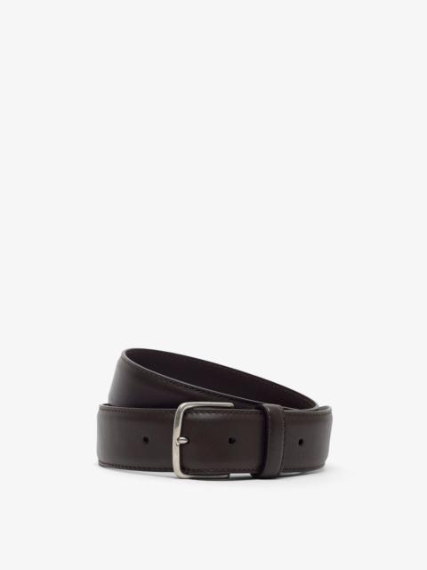 Maxi Classic brown leather belt