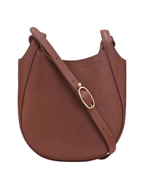 Le Foulonné S Crossbody bag Coffee - Leather