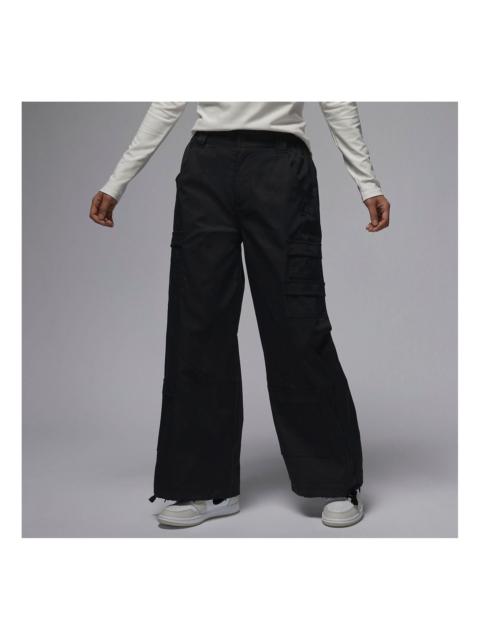 (WMNS) Air Jordan Women Heavy Weight Chicago Pants Asia Sizing 'Black' FD7216-010