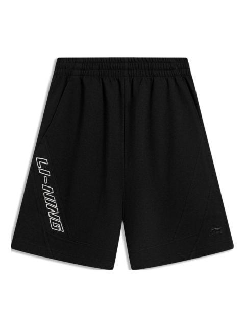 Li-Ning Graphic Sport Shorts 'Black' AKST435-1