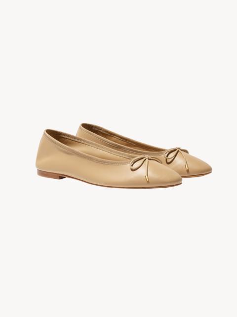 LEATHER BALLET FLAT