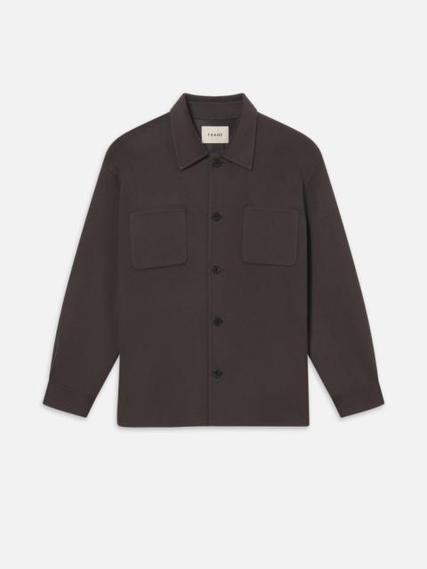 Double Face Wool Trucker